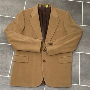 BLAZER rare blend of camel hair blazer‎ size 42L